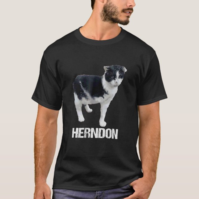 Camiseta Herndon Tripod Cat (Frente)