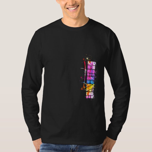 Camiseta Herne Lettering Watercolor Herne (Frente)