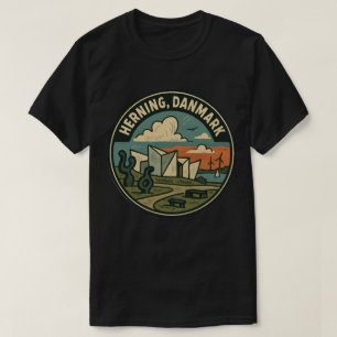 Camiseta Herning Dinamarca Arte Moderna