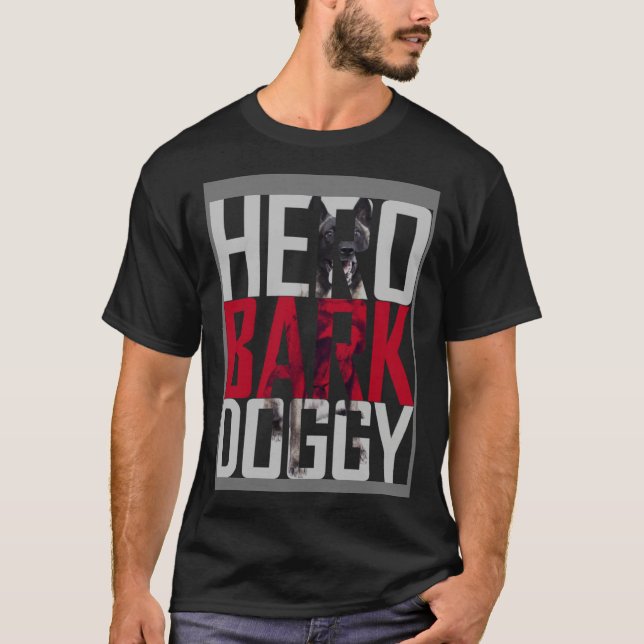 Camiseta HERO BARK DOGGY Conan the Military K 9 (Frente)
