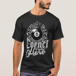 Camiseta Hero de bolso de canto de 8 bolas