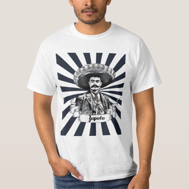 Camiseta Hero Emiliano Zapata mexicano (Frente)