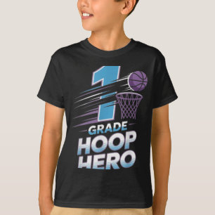 Camiseta Hero Hoop de primeira classe - 1rua de basquete de