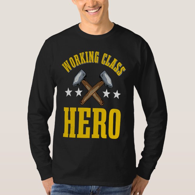 Camiseta Hero of Work Work Class (Frente)