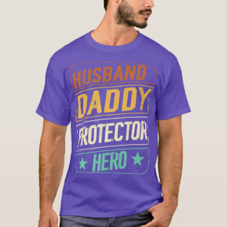 Camiseta Hero Vin Herdeiro do Dia de os pais do Marido