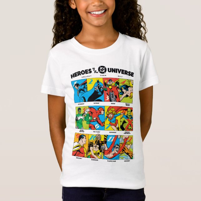 Camiseta Heroes of the DC™ Universe (Frente)