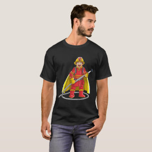 Camiseta Herói bombeiro