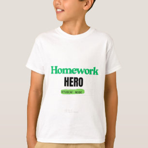 Camiseta Herói da Casa: Estudante Modo Tee