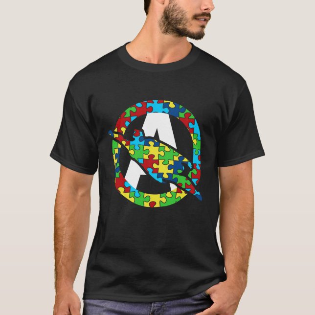 Camiseta Herói da Consciência do Autismo (Frente)
