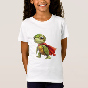 Camiseta Herói da Tartaruga Verde com Cabo Vermelho
