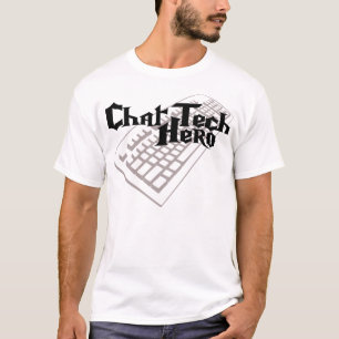 Camiseta Herói da tecnologia do bate-papo