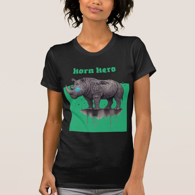 Camiseta Herói de Chifre (Frente)