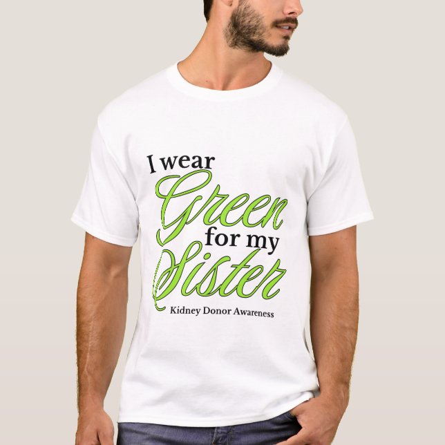 Camiseta Herói de Conscientização de Doadores Agradecido Un (Frente)
