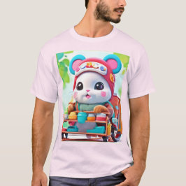 Camiseta Herói de Entrega de Hamster