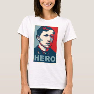 Camiseta Herói de Jose Rizal