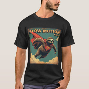Camiseta Herói de Movimento Lento - Super-herói