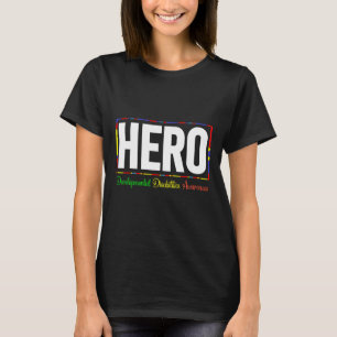 Camiseta HERÓI de Sensibilização para as Deficiências do De