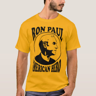 Camiseta Herói do americano de Ron Paul