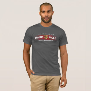 Camiseta Herói do Baseball com Milhão de Dólares Men Jers