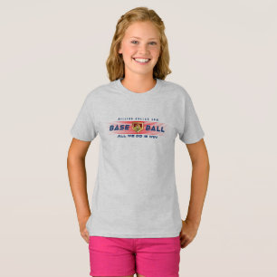 Camiseta Herói do Beisebol com Braço de Um Milhão de Dólare