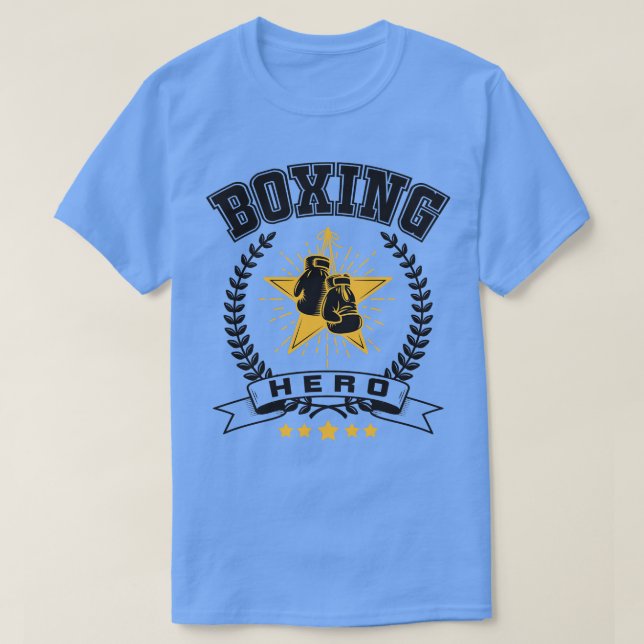Camiseta Herói do Boxing (Frente do Design)