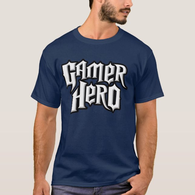 Camiseta Herói do Gamer (Frente)
