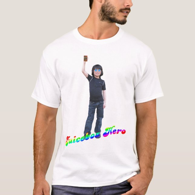 Camiseta herói do juicebox (Frente)