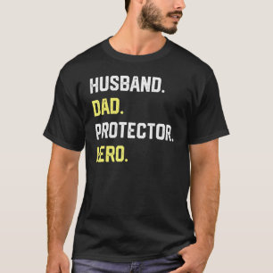 Camiseta Herói Do Pai Do Marido Para Pais Da