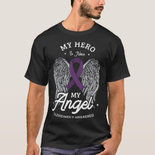 Camiseta Herói é agora a consciência H do meu Anjo Alzheime