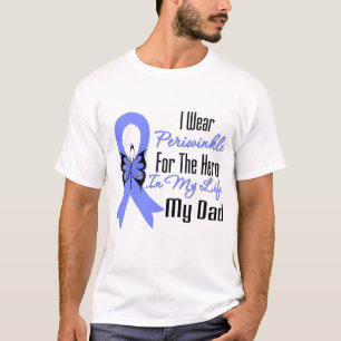 Camiseta Herói esofágico da fita do cancer meu pai