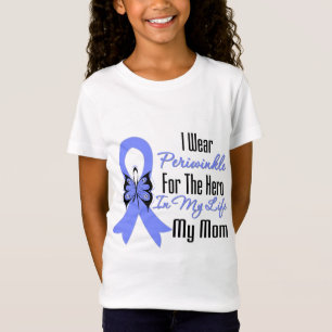 Camiseta Herói esofágico da fita do cancer minha mamã