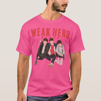 Camiseta herói fraco classe kdrama vintage