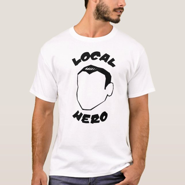 Camiseta Herói local (Frente)