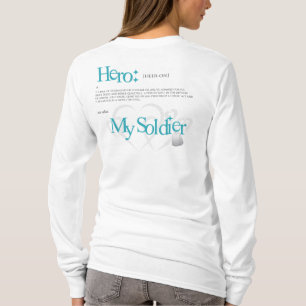 Camiseta Herói: Meu soldado