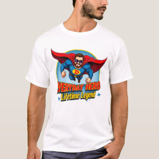 Camiseta Herói pai do Dia dos Pais