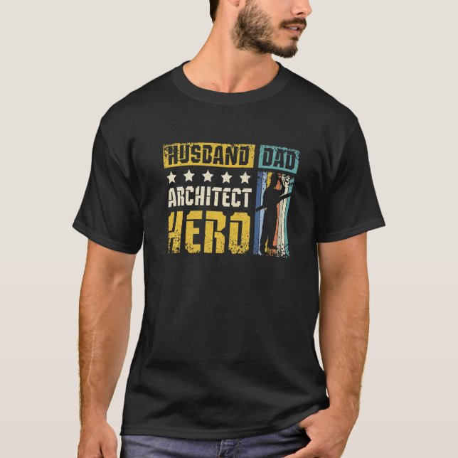 Camiseta Herói Pai do Marido (Frente)