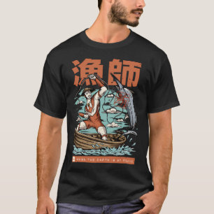 Camiseta herói pescador