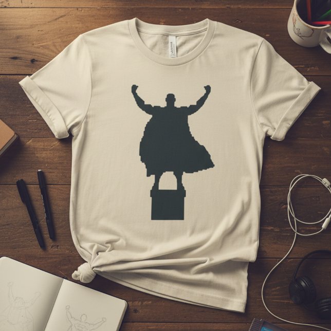 Camiseta Herói Pixel (Criador carregado)
