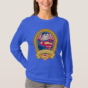 Camiseta Herói Superman Americano