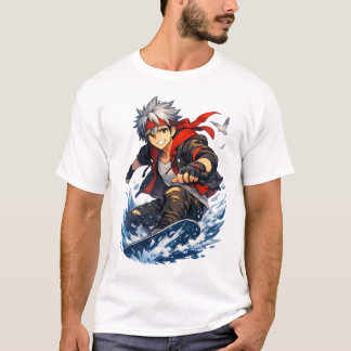 Camiseta Herói Surfista Aqua Blaze