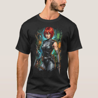 Camiseta Heroína de Survival Horror Dino Crisis Regina