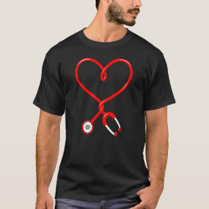 Camiseta Heroínas Reais Veste Estetoscópios Para Enfermeiro