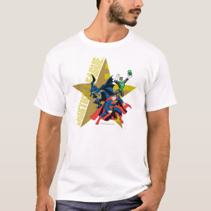 Camiseta Heróis da Liga da Justiça