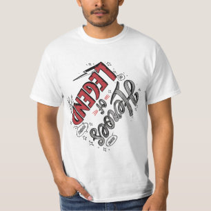 Camiseta Heróis da 👕 T-Shirt de Homens de Legenda ✅