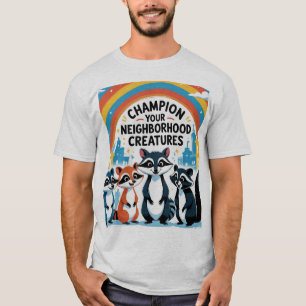 Camiseta Heróis da Vida Selvagem Urbana