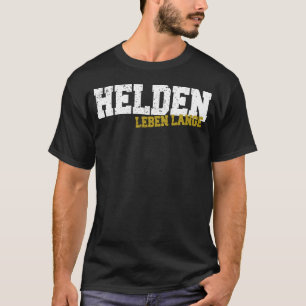 Camiseta Heróis de impressão digital vivem muito