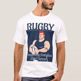 Camiseta Heróis de Rugby - Unisex Rugby T-Shirt