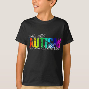 Camiseta Heróis de segunda-feira Fils - autismo