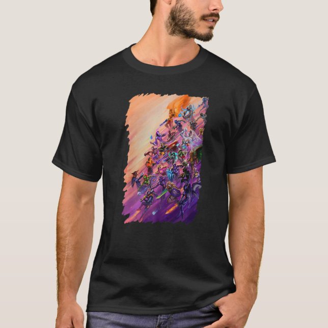 Camiseta Heróis de Terraria (Frente)