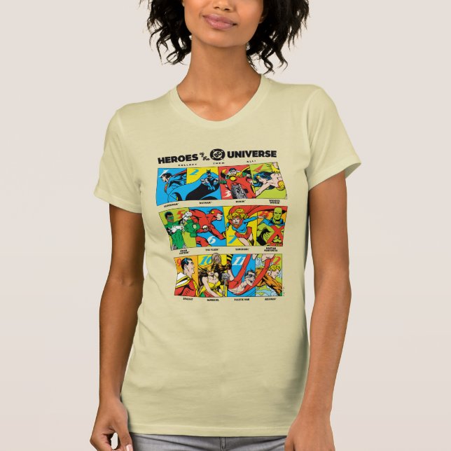 Camiseta Heróis do Universo DC™ (Frente)